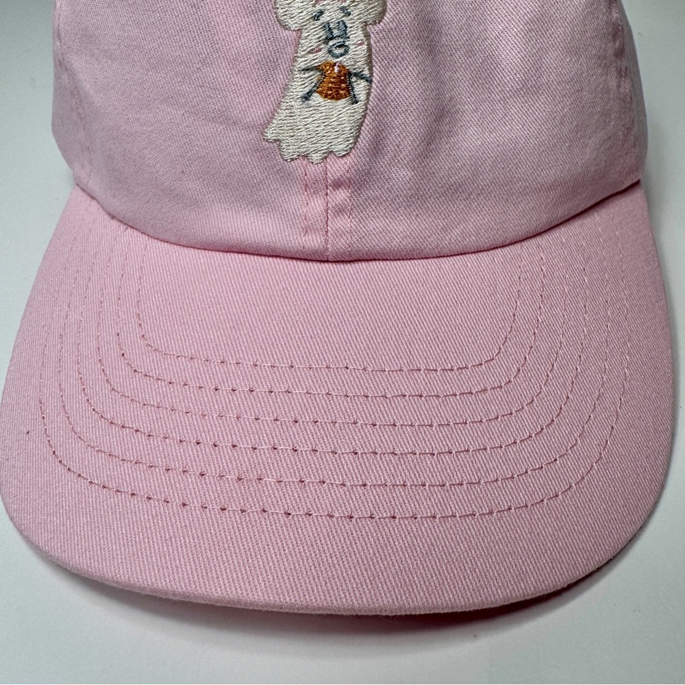 NWT. Disney Parks Halloween Mickey Mouse Cutie Ghost Pink Baseball Cap Hat - Picture 4 of 13